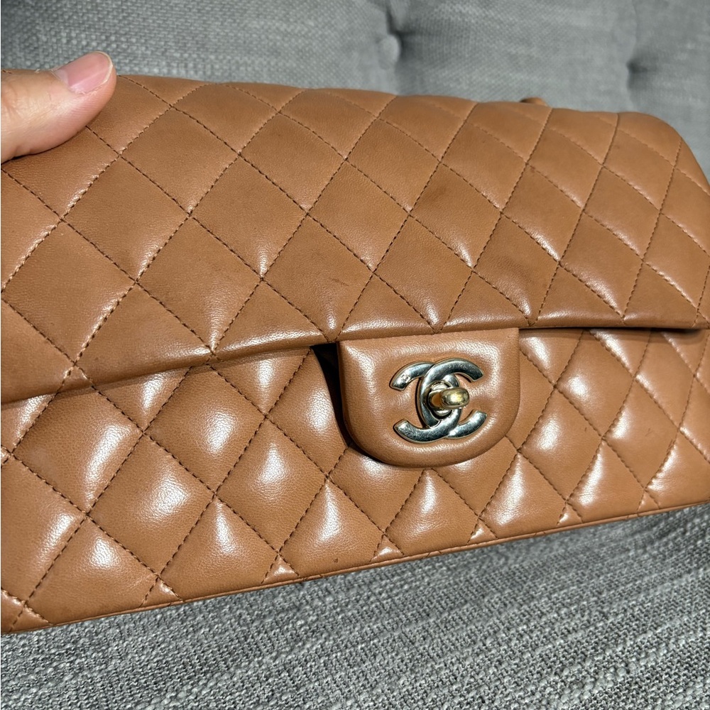 CHANEL caramel double flap - Picture 3 of 17